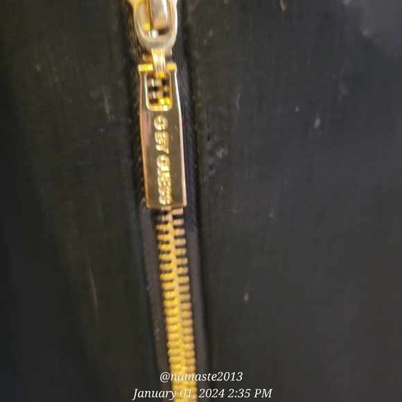 Guess Wool Blend Faux Fur Collar Pea Coat Luxury Designer Jacket Winter #677 - Picture 12 of 15